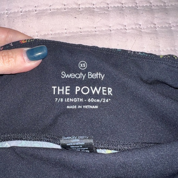 Sweaty Betty “the power” 7/8 leggings in size XS EUC - Picture 3 of 4